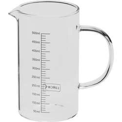 Lurch - dzbanek-miarka kuchenna, szkło borokrzemowe, 0,5 l