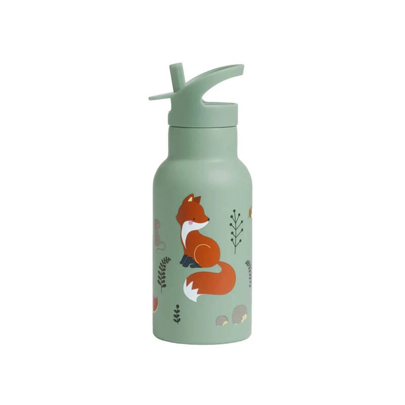 A Little Lovely Company - Butelka na wodę dla dzieci FOREST FRIENDS 0,35L