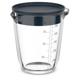 Mepal - Dzbanek z miarką i pokrywką Chef It 500 ml Navy