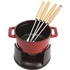 Staub - żeliwne fondue mini czerwone 0,25 l 10 cm