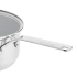 KitchenAid - Zestaw rondli z pokrywkami 16+18+20cm Stainless Steel