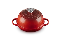 Le Creuset - garnek żeliwny do pieczenia chleba wiśniowy