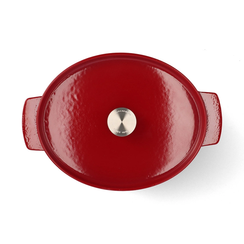 KitchenAid - garnek żeliwny owalny 5,6L Empire Red