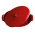 Emile Henry - Naczynie do gotowania ryb na parze - 42x25cm - czerwony