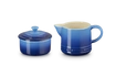 Le Creuset - cukierniczka i mlecznik azure