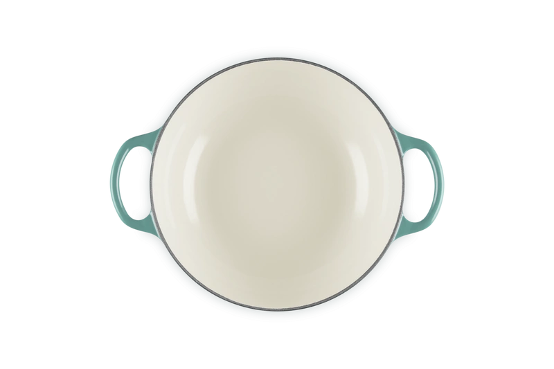 Le Creuset - garnek żeliwny do gulaszu 2,2 l 22 cm bleu riviera