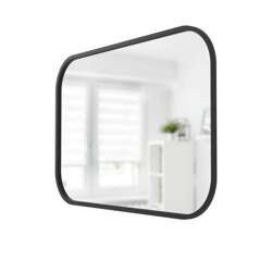 Umbra - Lustro prostokatne 61 x 91cm czarne, HUB