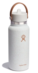 Hydro Flask - 32oz Butelka Wide Mouth Flex Straw Cap Speckle Seasalt