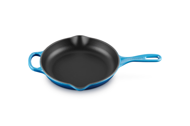 Le Creuset - patelnia Signature niska żeliwna 20 cm Lazur