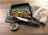 Staub - patelnia żeliwna kwadratowa 28 cm szara