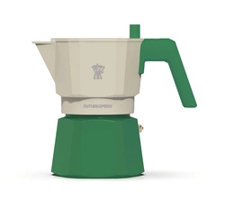 Pezzetti - FUTUREXPRESS Emaliowana kawiarka (3 filiżanki) - Zielony
