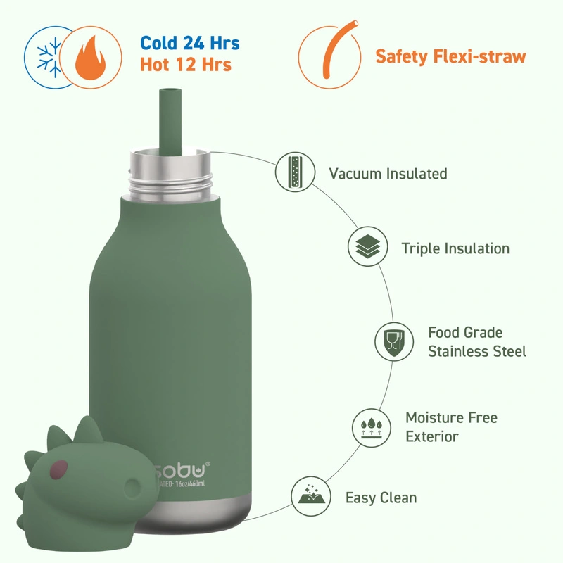 Asobu - BESTIE BOTTLE DINOSAUR 460ml