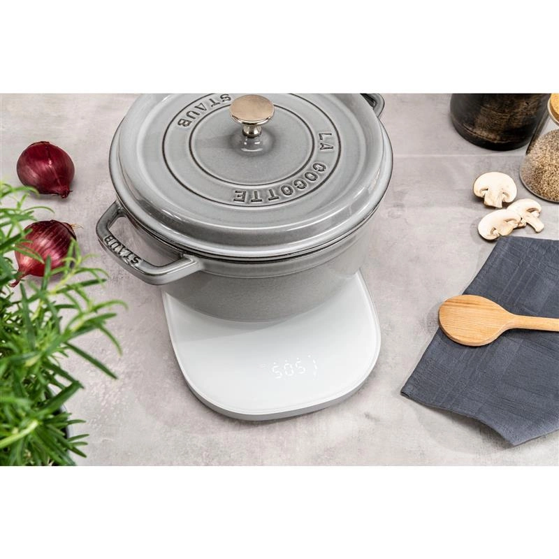 Zwilling - waga cyfrowa z funkcją ładowania, biały Enfinigy