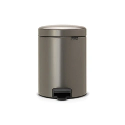 Brabantia - Kosz pedałowy NewIcon 5 l platynowy