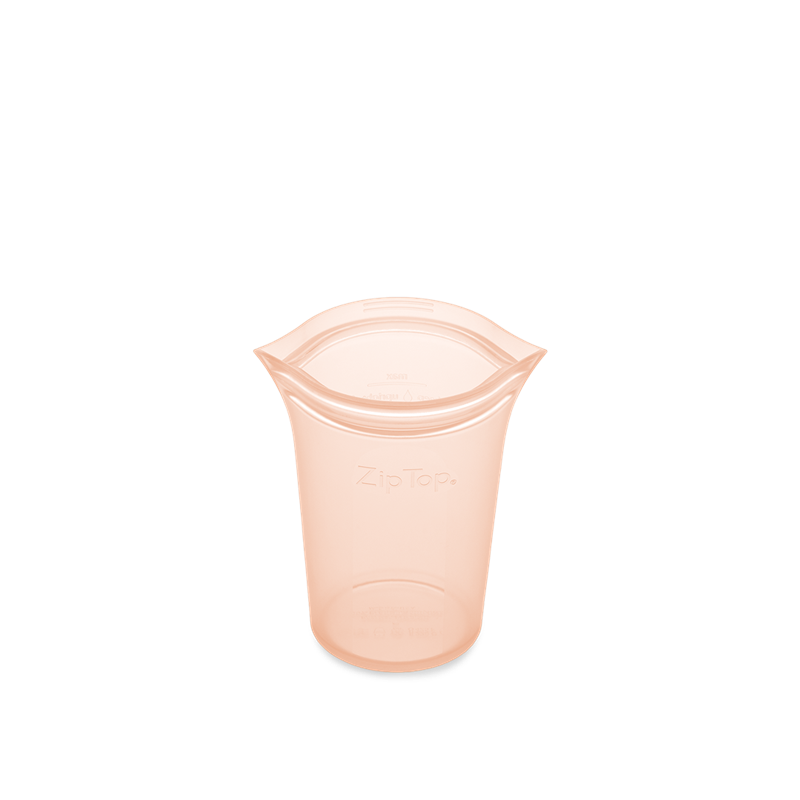 Zip Top - Pojemnik na przekąski S, Peach