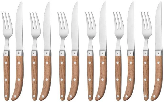 WMF - Zestaw sztućców do steków, 12 el., Ranch