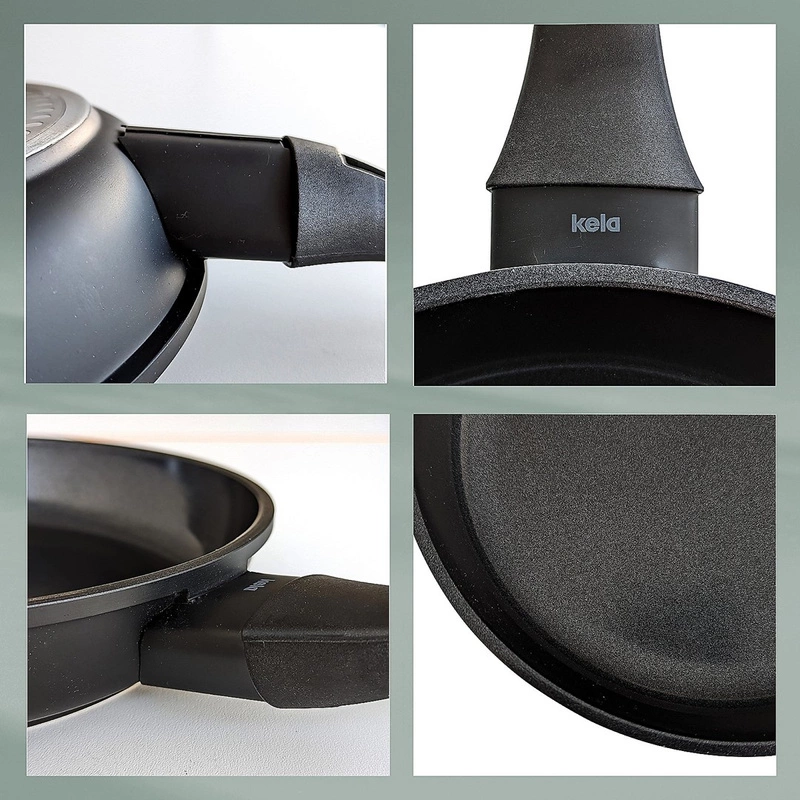 Kela - Patelnia ceramiczna 32cm czarna Atura