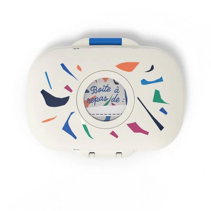 Monbento - Lunchbox dziecięcy Gram,Catimini Blue Terrazzo