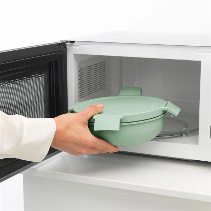 Brabantia - Okrągły pojemnik na sałatkę Make&Take Jade Green