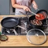 KitchenAid - Patelnia głęboka z pokrywką Forged Hardened 28 cm