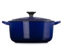 Le Creuset - garnek żeliwny emaliowany okrągły 20 cm 2,4 l Indigo