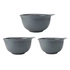 KitchenAid Culinary Tools - miski kuchenne 3 szt. Charcoal Grey