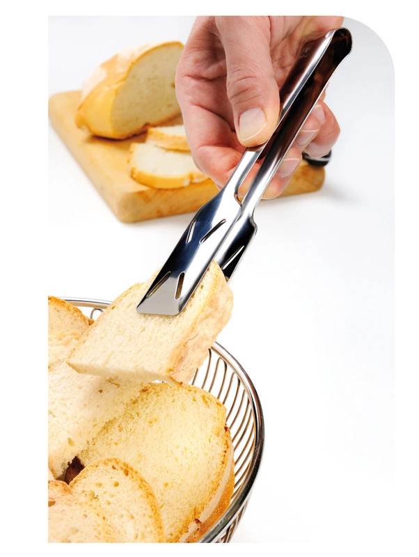 IDEALE - Szczypce do pieczeni stalowe