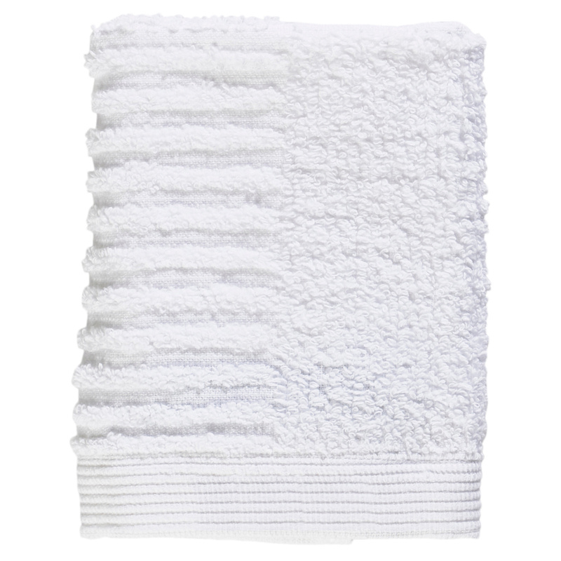 Zone Denmark - Ręcznik do twarzy 30 x 30 cm Classic White