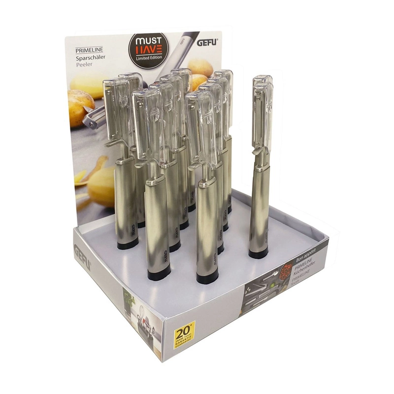 GEFU - display 12x obieraczka do warzyw PRIMELINE