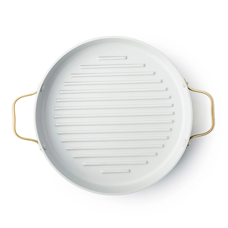 GreenPan - Patelnia grillowa PADOVA SkyBlue 28 cm