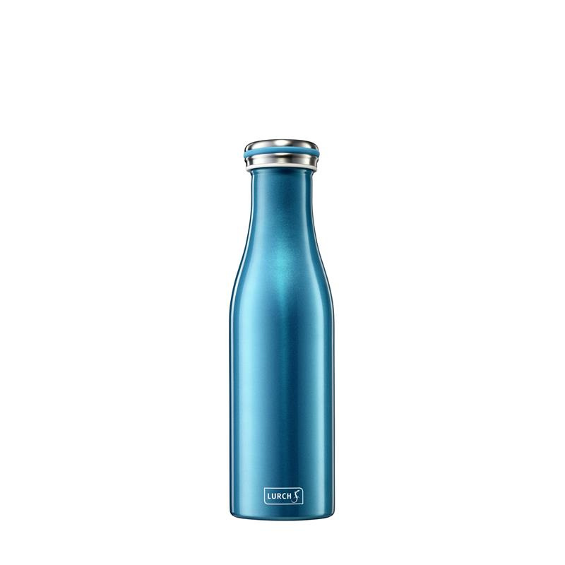 Lurch - butelka termiczna, stalowa, 0,5 l, granatowa perłowa