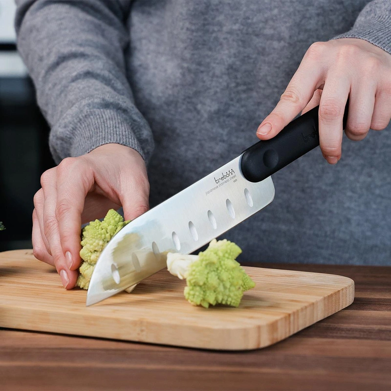 Trebonn - Nóż santoku - Black