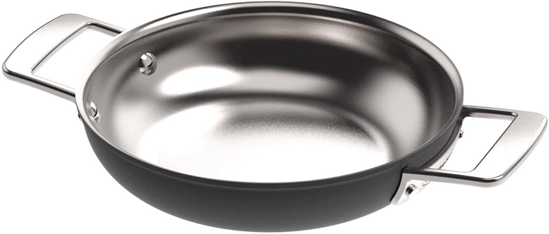 Demeyere - Patelnia płytka z 2 uchwytami Demeyere Black 5 - 20 cm