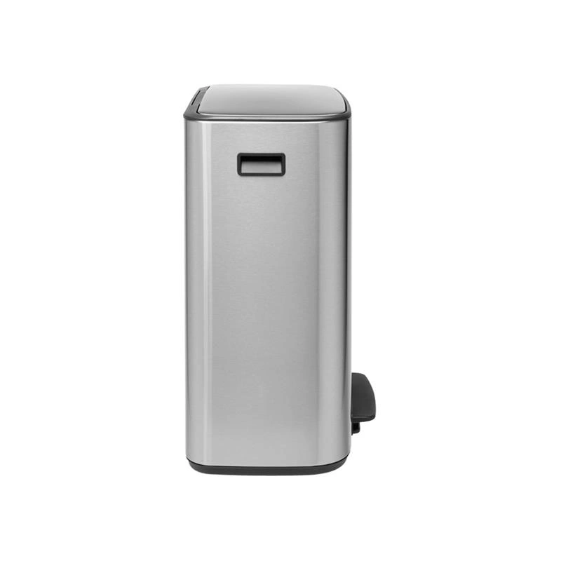 Brabantia - Kosz na śmieci pedałowy Bo 2x30L stal matowa FPP