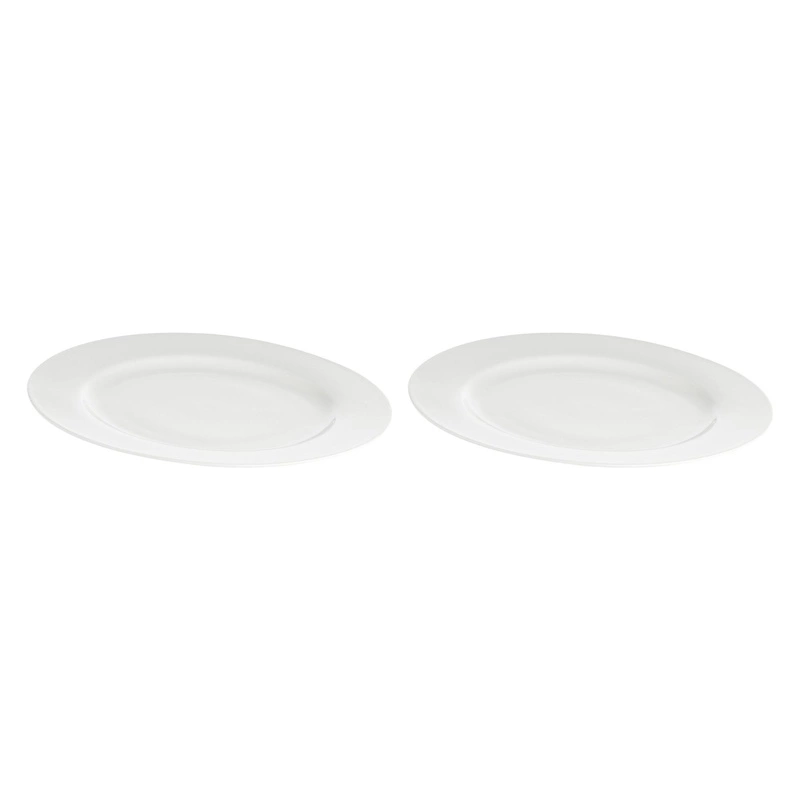 La Porcellana Bianca - zestaw 2 pater okrągłych z rantem 30 cm Essenziale