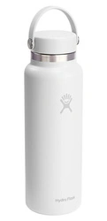 Hydro Flask - Butelka 40 oz Wide Flex, biała