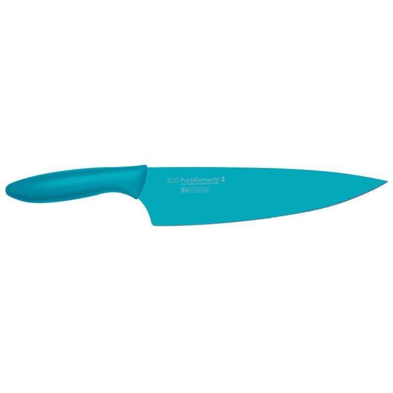 KAI - Nóż szefa kuchni 20 cm niebieski PURE KOMACHI 2