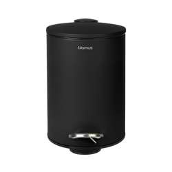 Blomus - KOSZ NA ŚMIECI 3L TUBO, BLACK