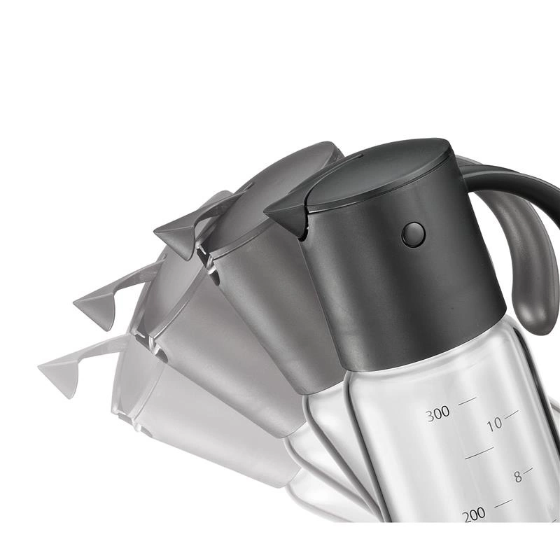 Kuchenprofi - butelka na oliwę lub ocet, 0,3 l, 6,5 x 10,5 x 18,5 cm, szkło borokrzemowe MODENA