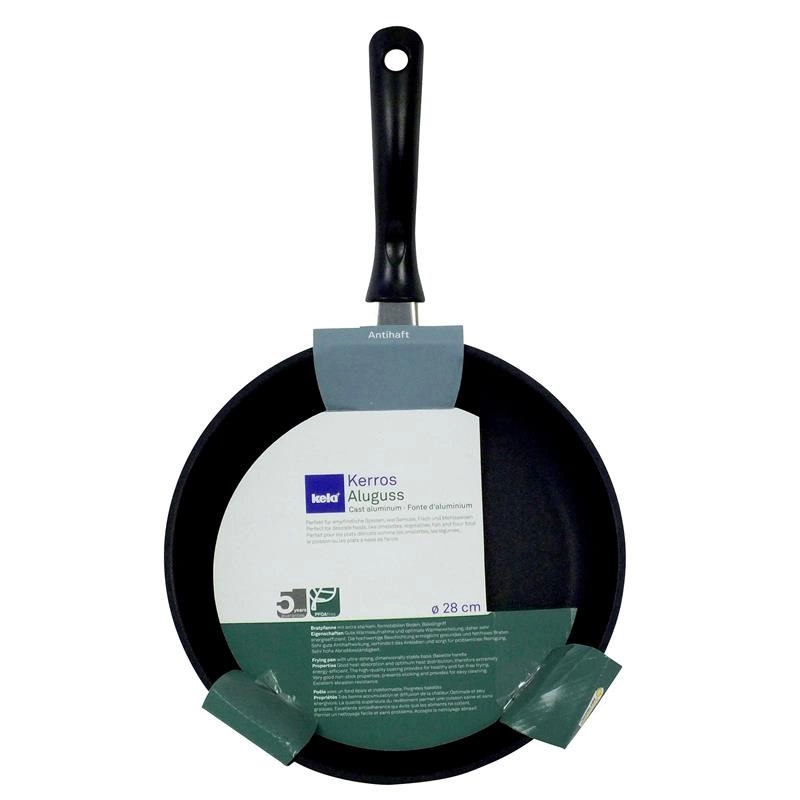 Kela - Patelnia 28 cm czarna Kerros