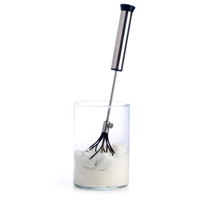 Mastrad - Trzepaczka błyskawiczna, czarnasrebrny, czarny