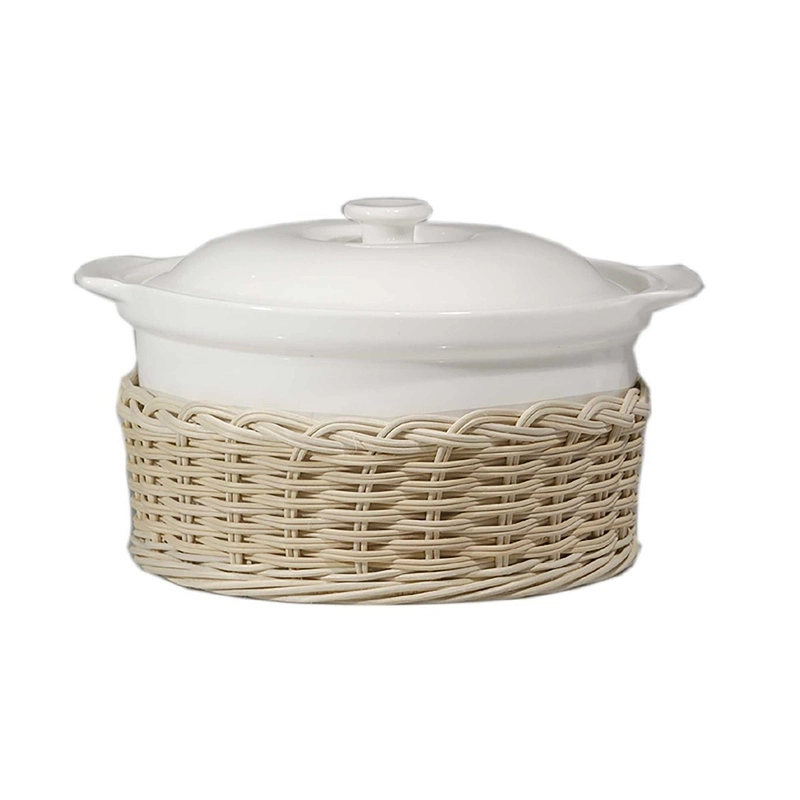 La Porcellana Bianca - wiklinowy kosz na wazę 23 cm Midollino
