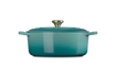 Le Creuset - brytfanna żeliwna Signature 29 cm 4,7 l bleu riviera