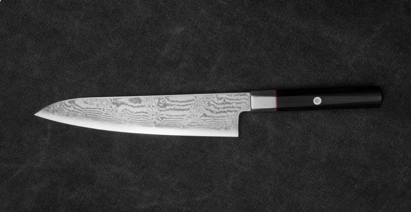 Mcusta Zanmai - VG-10 Splash Nóż Szefa 21cm