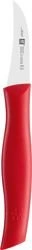 Zwilling - Nóż do obierania warzyw TWIN Grip 6 cm czerwony