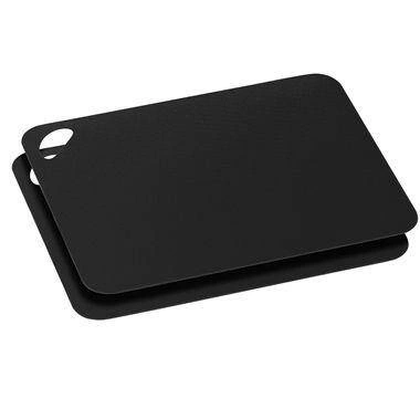 Zassenhaus - elastyczna deska do krojenia, 29x19 cm, 2 szt., czarna