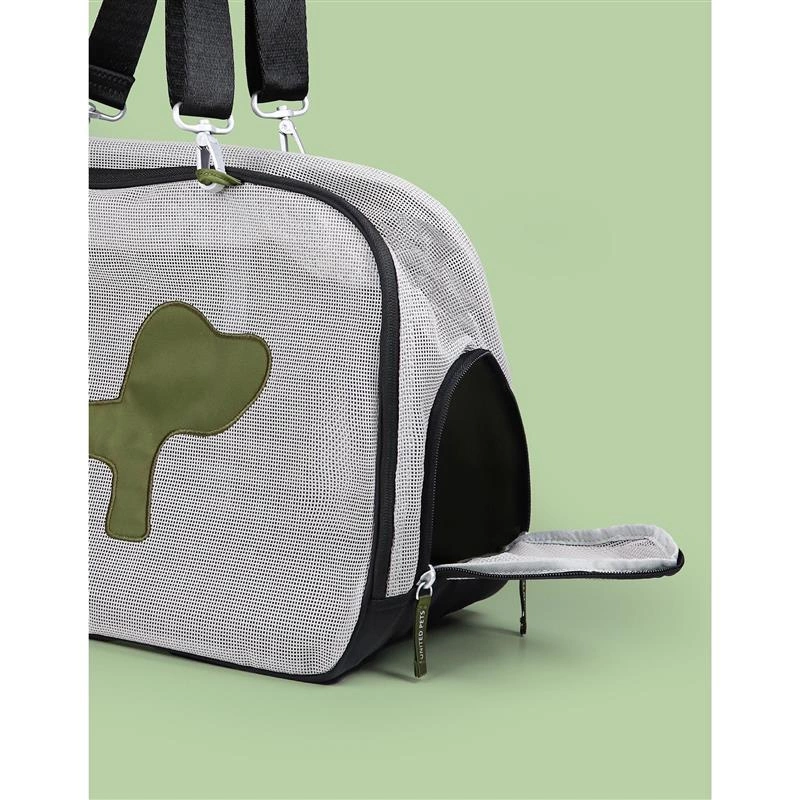 United Pets - Torba/transporter, czarno- zielona