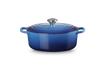 Le Creuset - brytfanna żeliwna emaliowana Signature 33 cm 7,5 l azure