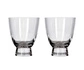 Bitz - Zestaw 2 szklanek na wodę 250 ml Statue Clear
