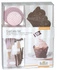 Birkmann - zestaw do babeczek Cupcake Rose  72 el. 